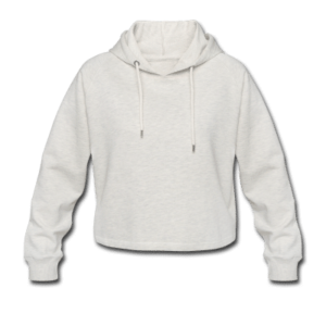 Frauen Cropped Hoodie