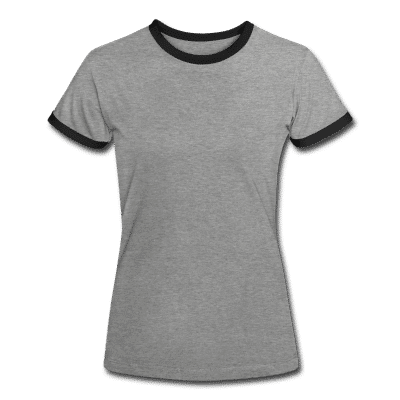 Frauen Kontrast-T-Shirt