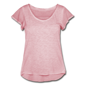 Frauen T-Shirt mit Flatterärmeln