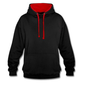 Kontrast-Hoodie
