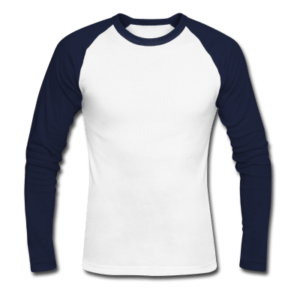 Männer Baseballshirt langarm