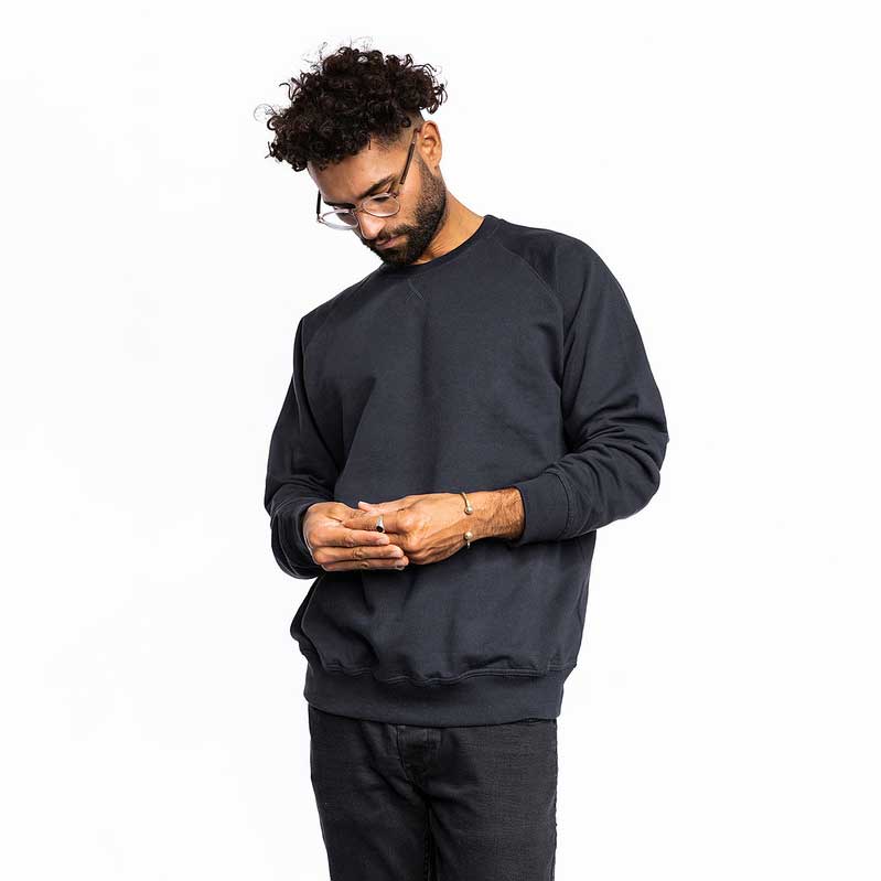 Männer Premium Pullover schwarz