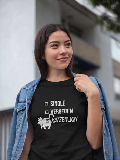 t-shirt für katzenbesitzer